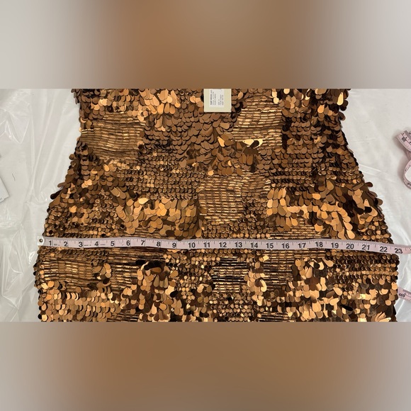 Ramy Brook Marley Copper Paillettes Dress - Picture 16 of 16